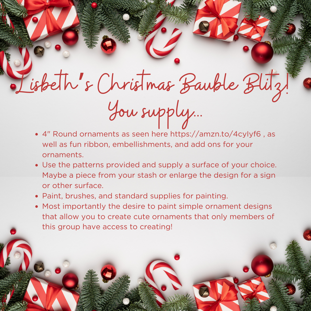 Lisbeth's Christmas Bauble Blitz!