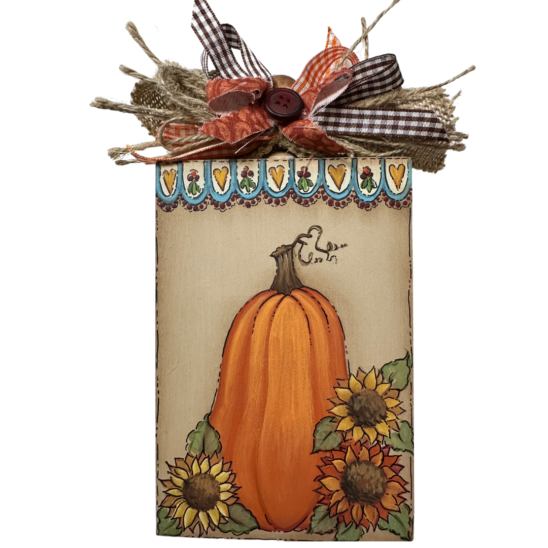 ePacket Pumpkin & Patchwork Block