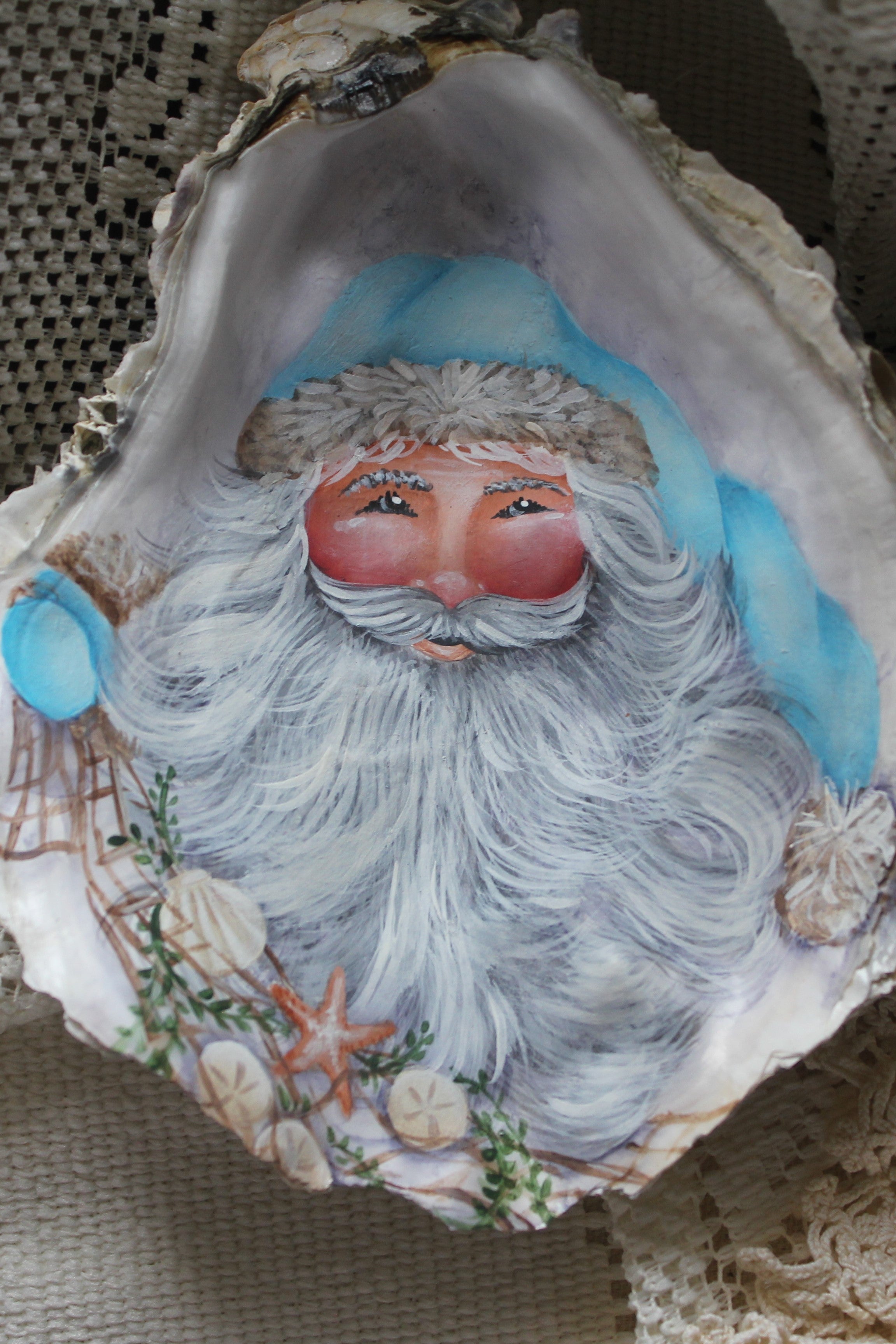 ePacket Nautical Santa on an Oyster