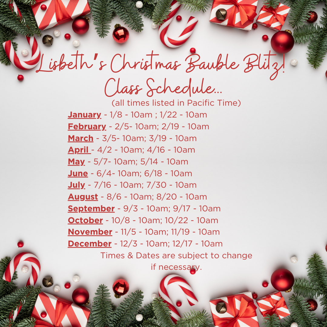 Lisbeth's Christmas Bauble Blitz!