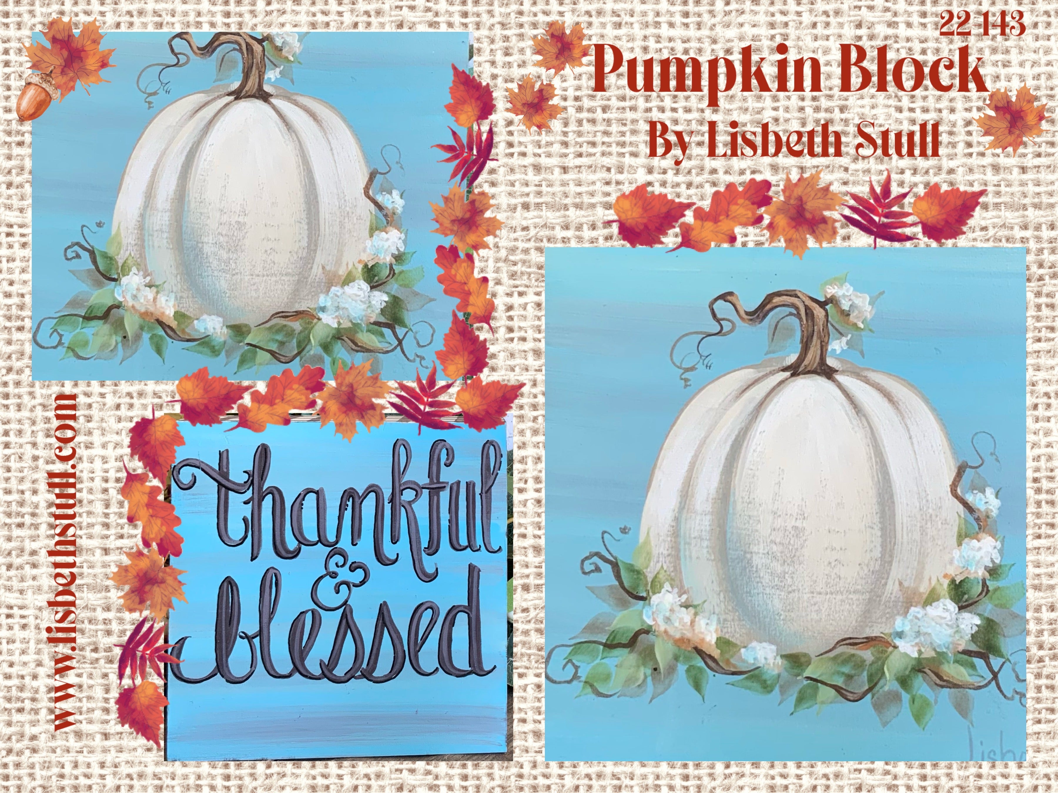 ePacket Pumpkin & Patchwork Block