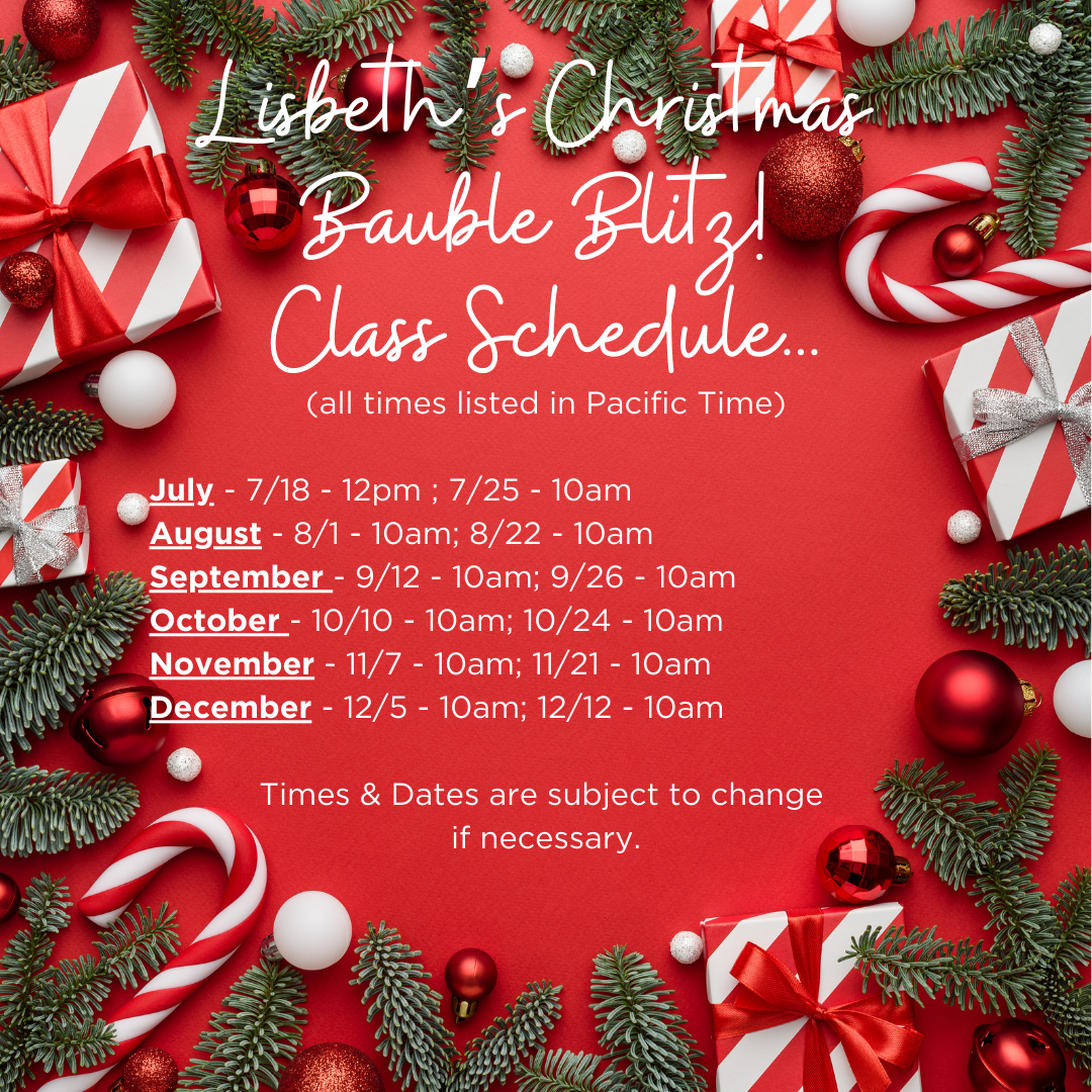 Lisbeth's Christmas Bauble Blitz!