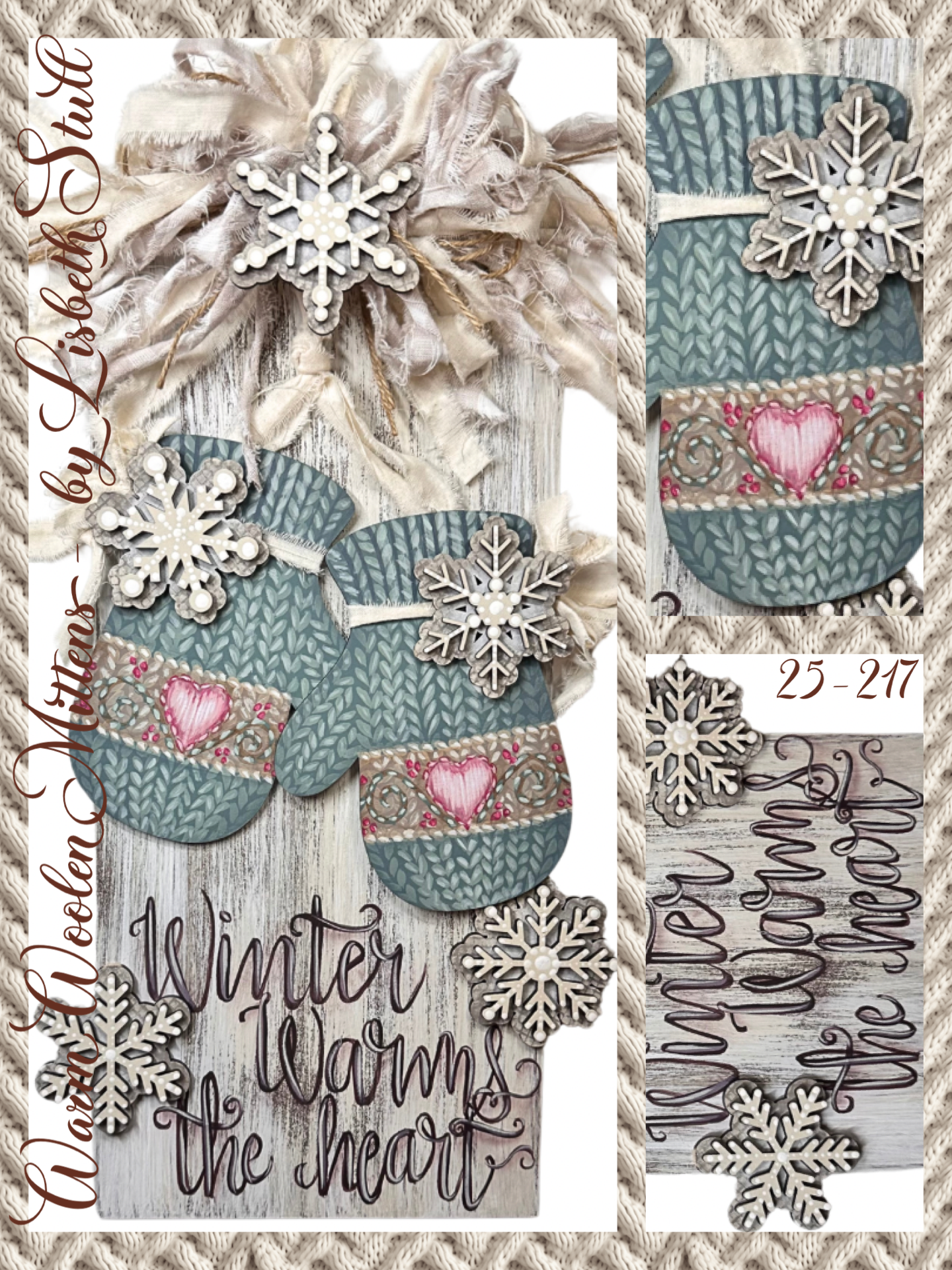 ePacket Warm Woolen Mittens