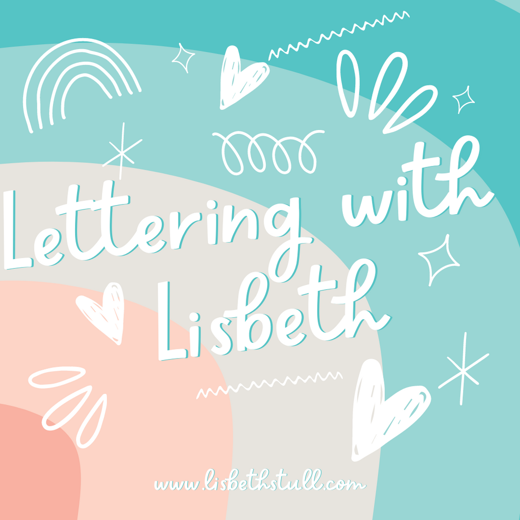 Prepaid Offer - Lettering with Lisbeth