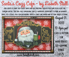 Load image into Gallery viewer, Santa&#39;s Cozy Cafe Class &amp; Pattern

