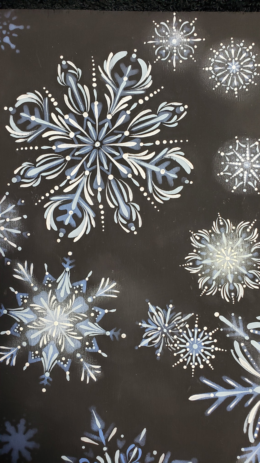 Original Mixed Snowflake Stencil