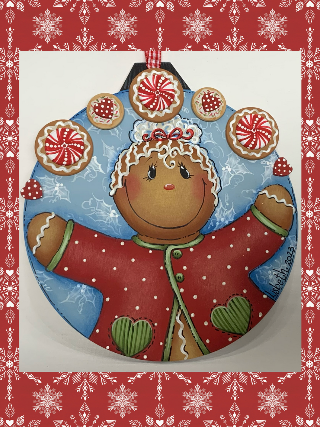 Ginger's Cookie Dreams Ornament Kit and Pattern