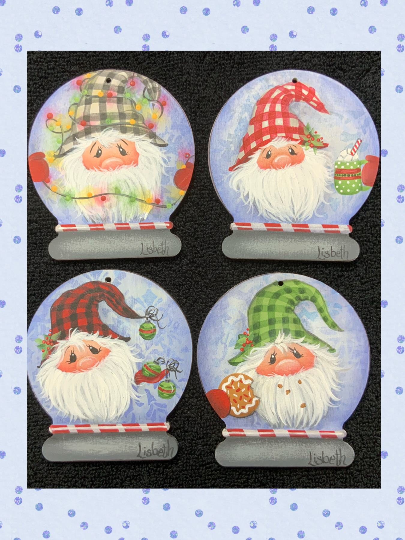 Class Fishin' Flurry Gnome and Ornaments