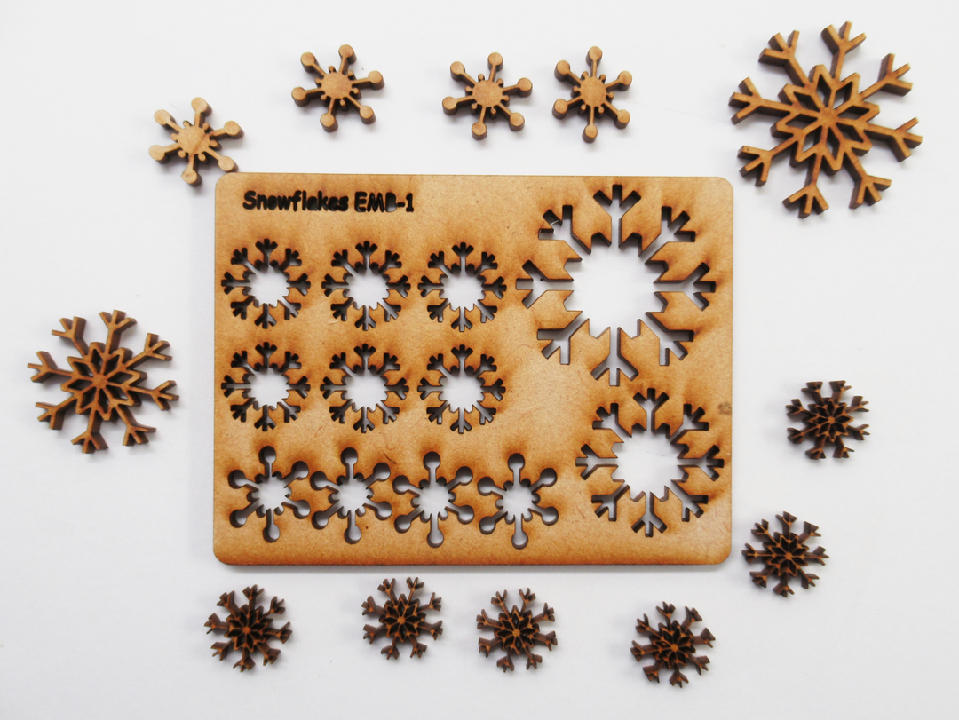 Large Snowflake Card